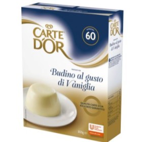 BUDINO VANIGLIA 'CARTE D'OR'  GR.800